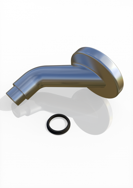 Door knob, cranked for ECONFENCE® swing and sliding door