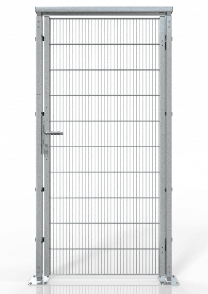 Draaideur voor gaaswand - Datacenter ECONFENCE® BASISLIJN ZINK BT01-DC 1000x2000MM