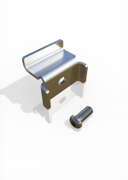 Grid support set for row posts ECONFENCE® BASIC LINE