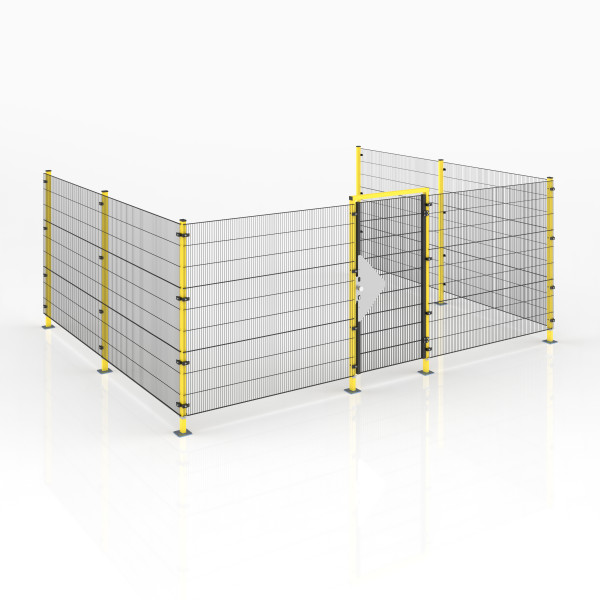 MACHINE GUARDING, MODULAR SYSTEM ECONFENCE® BASIC LINE 4000x5000