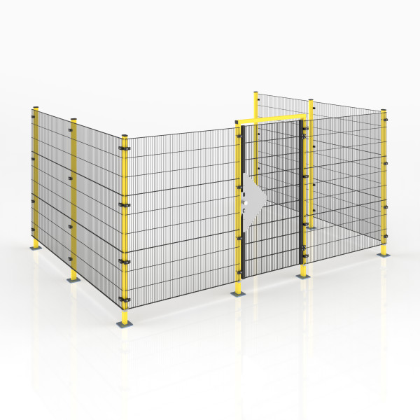 MACHINE GUARDING, MODULAR SYSTEM ECONFENCE® BASIC LINE HEIGHT 3000x4000