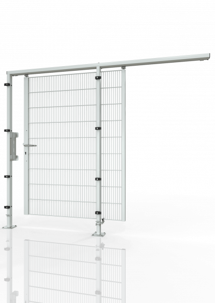 Schuifdeur voor machinebeveiliging ECONFENCE® BASIC LINE BT01 1200x2200 RAL7035