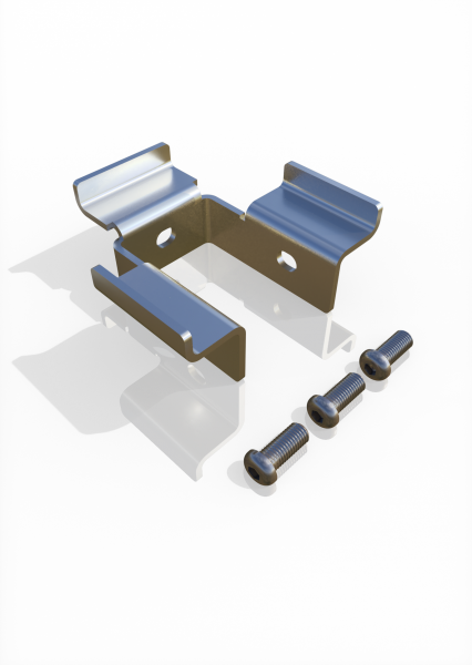 Steunset voor hoekpalen ECONFENCE® BASIC LINE